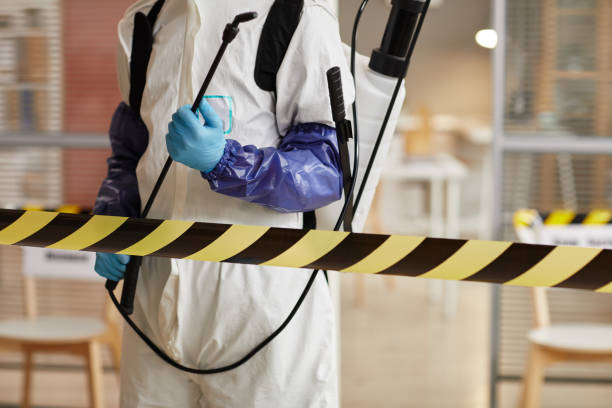 Professional Biohazard technician working in Oyster Bay, NY